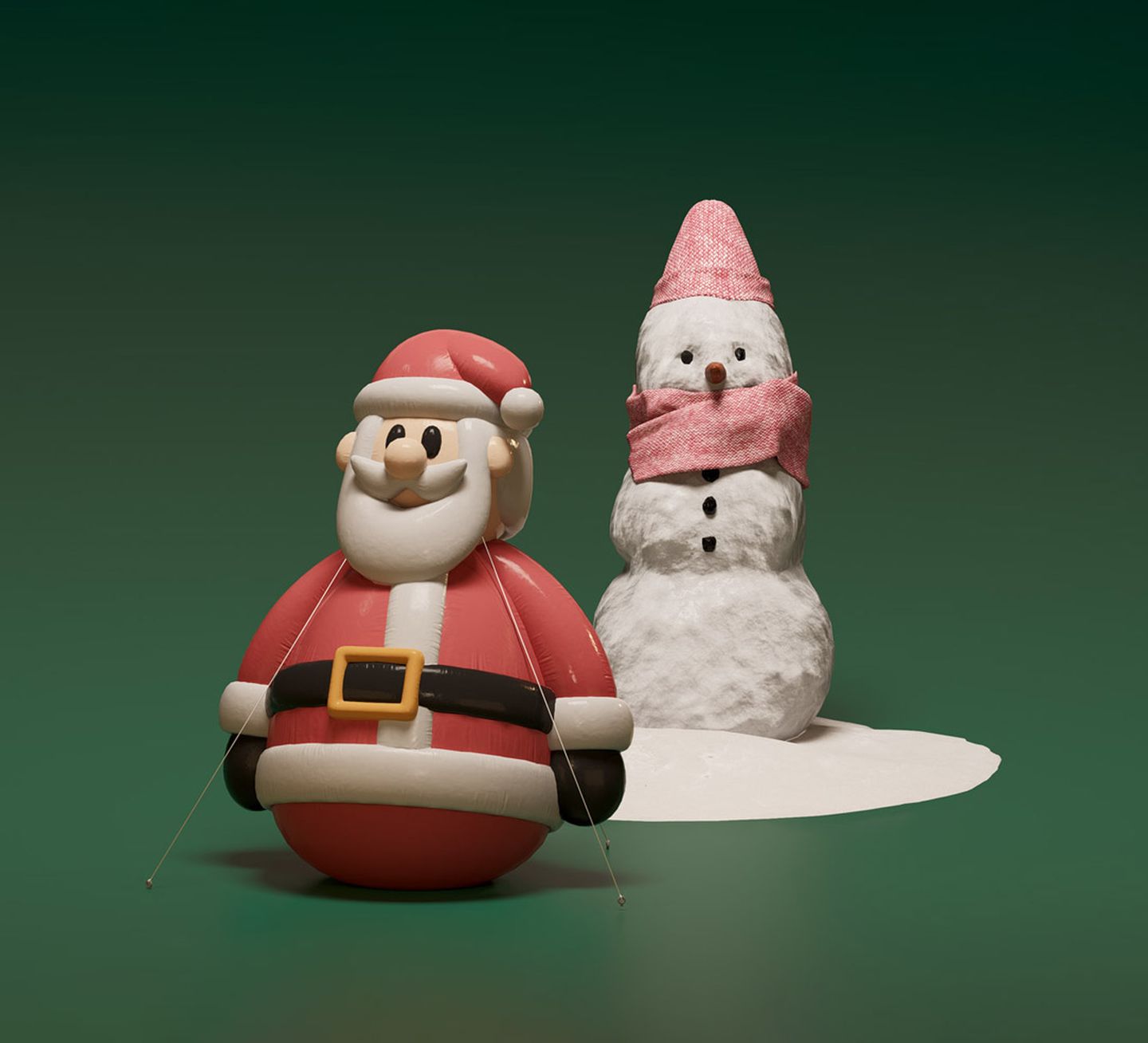 Santa Claus 3D Model